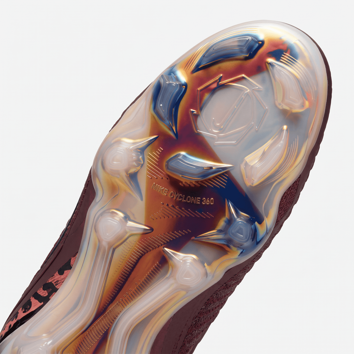 Phantom 6 Low GX II FG Deep Burgundy / Metallic Gold / Black - Elite Boots