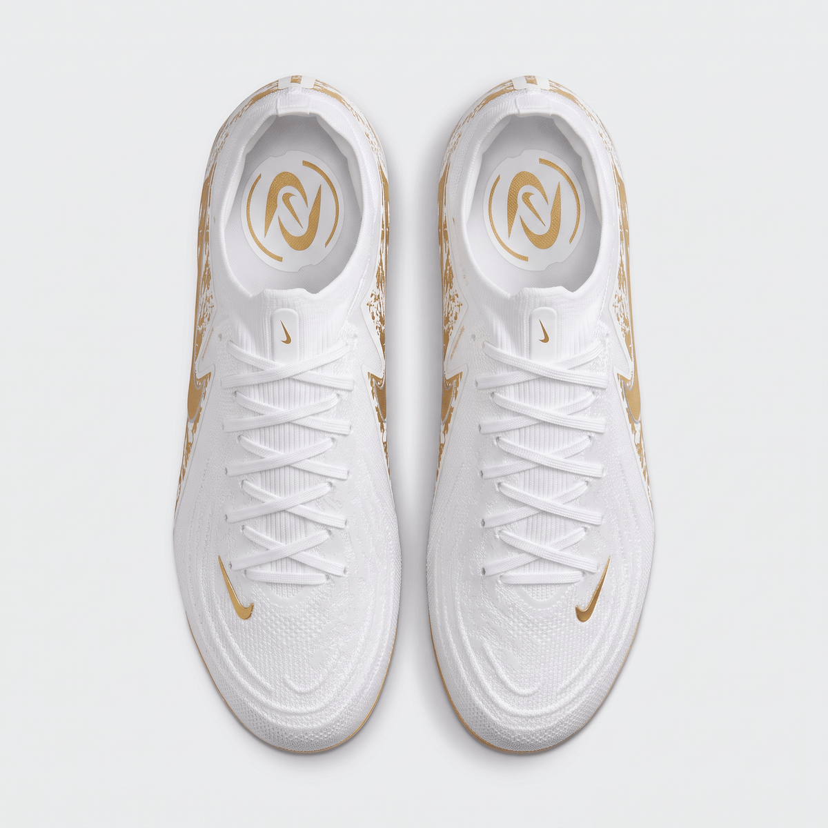 Phantom GX 2 FG White / Metallic Gold Coin - Elite Boots