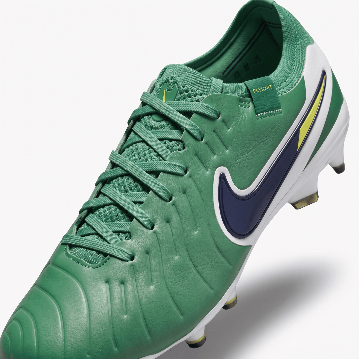 Tiempo Legend 10 FG Stadium Green / White / Dark Obsidian / Yellow - Elite Boots