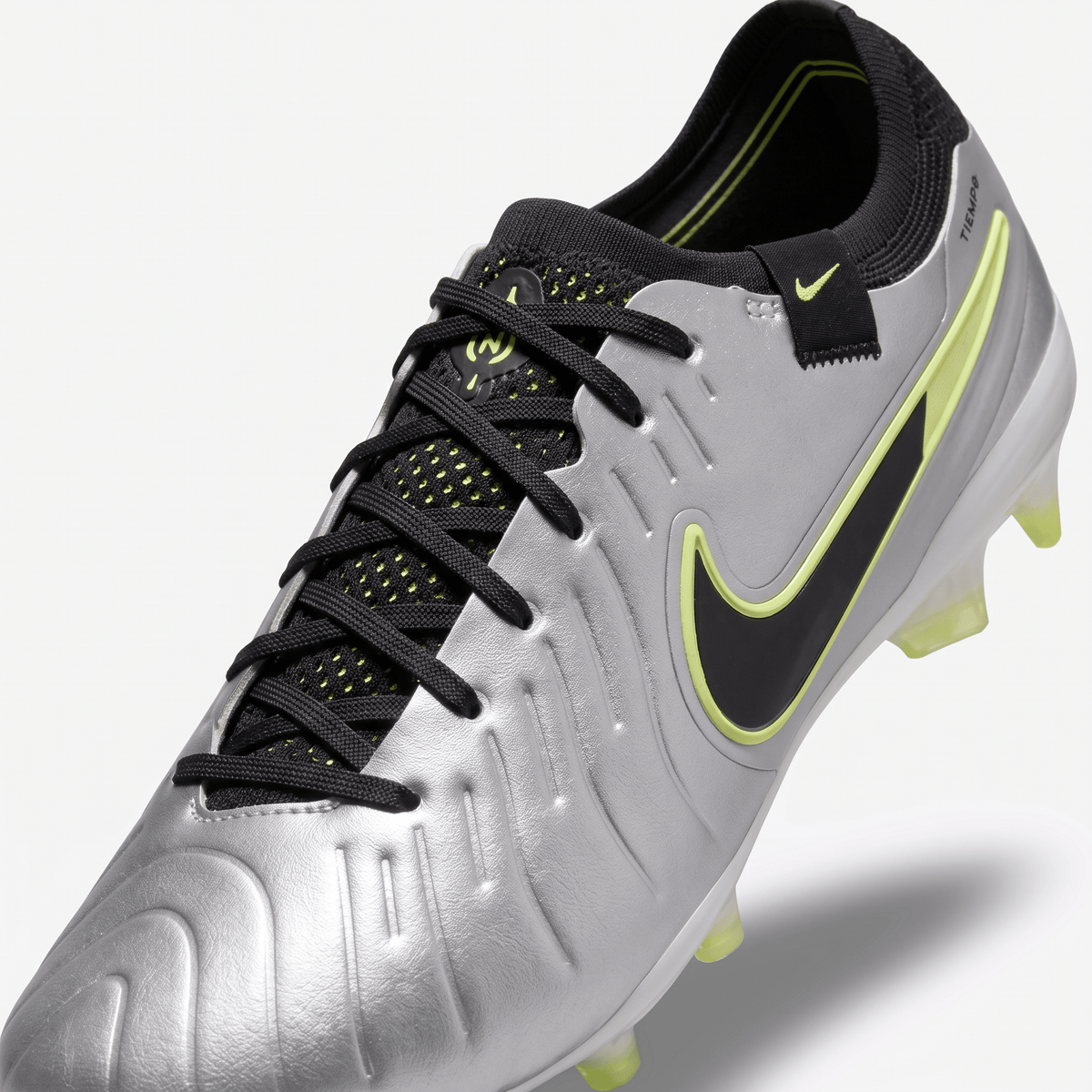 Tiempo Legend 10 FG Silver / Black / Volt / Yellow - Elite Boots