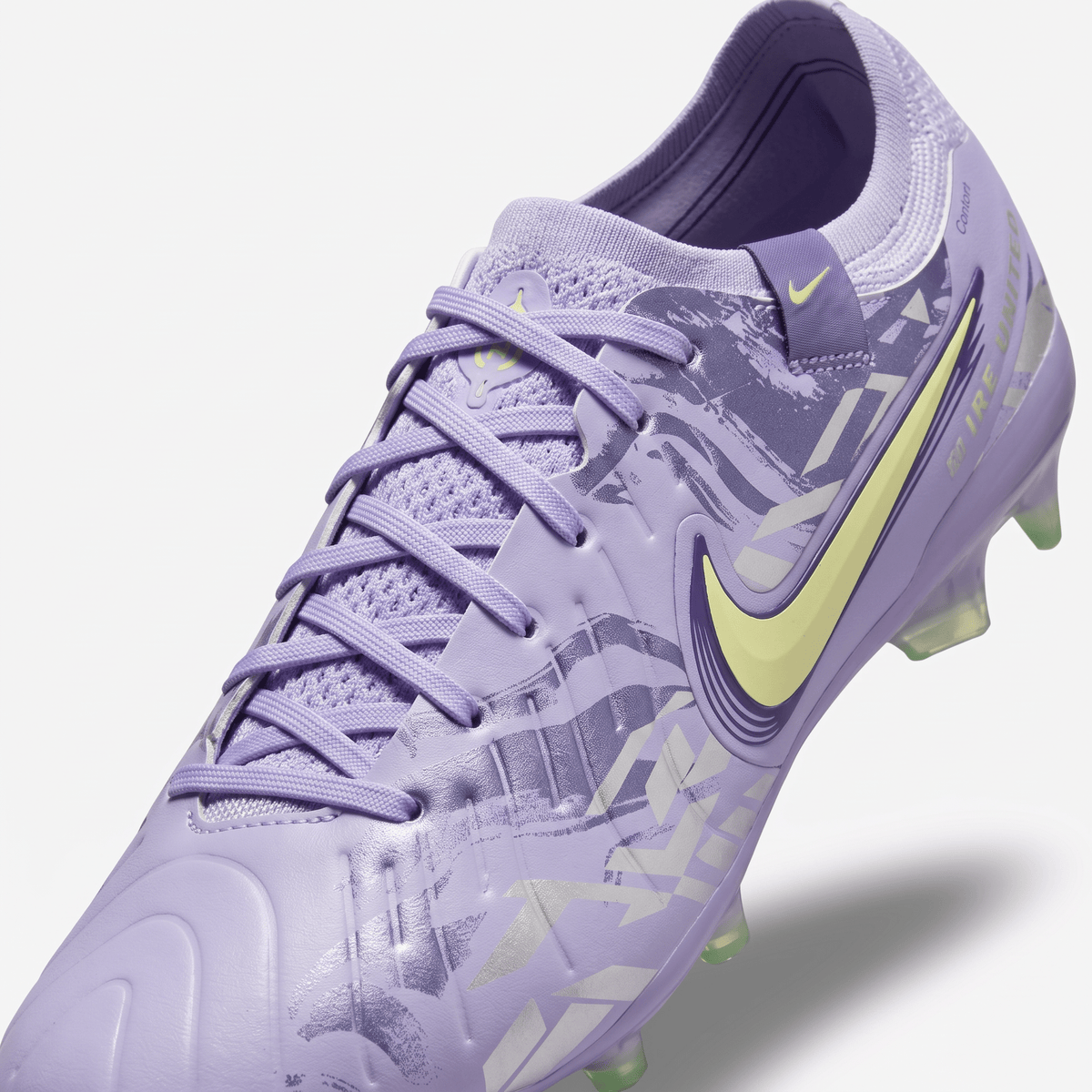 Tiempo Legend 10 FG Purple Agate / Barely Volt (Light Yellow) / Silver - Elite Boots