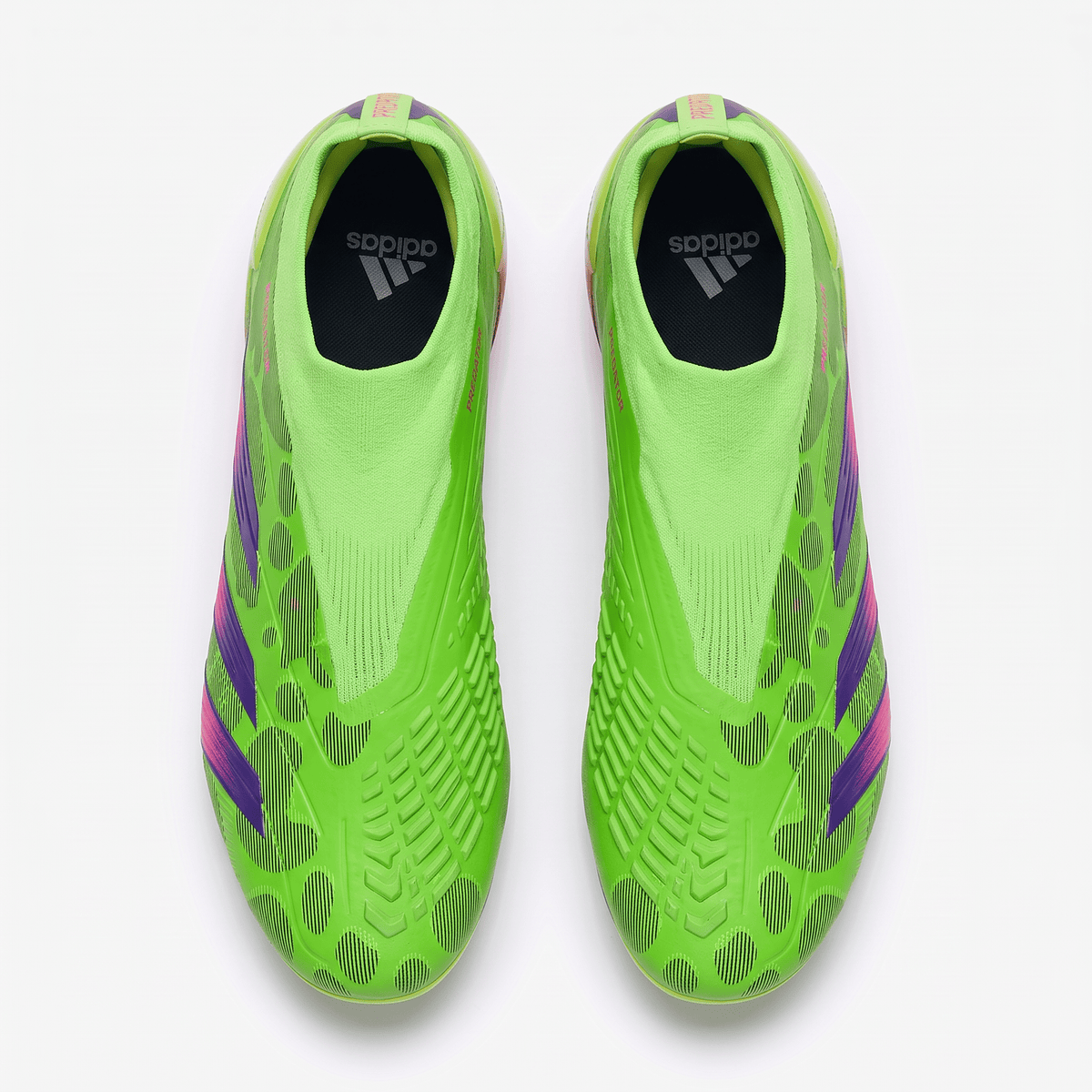 Predator 24 Laceless FG Team Solar Green / Team Shock Pink / Lucid Lemon - Elite Boots