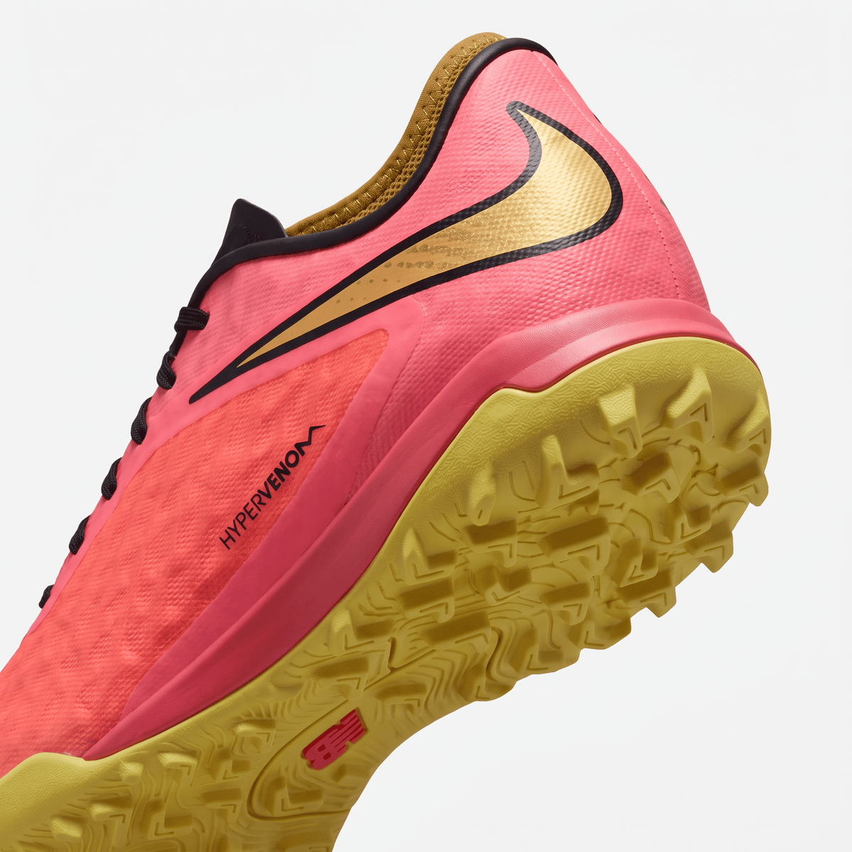Hypervenom Phelon TF Hyper Punch / Black / Volt / Gold - Elite Boots