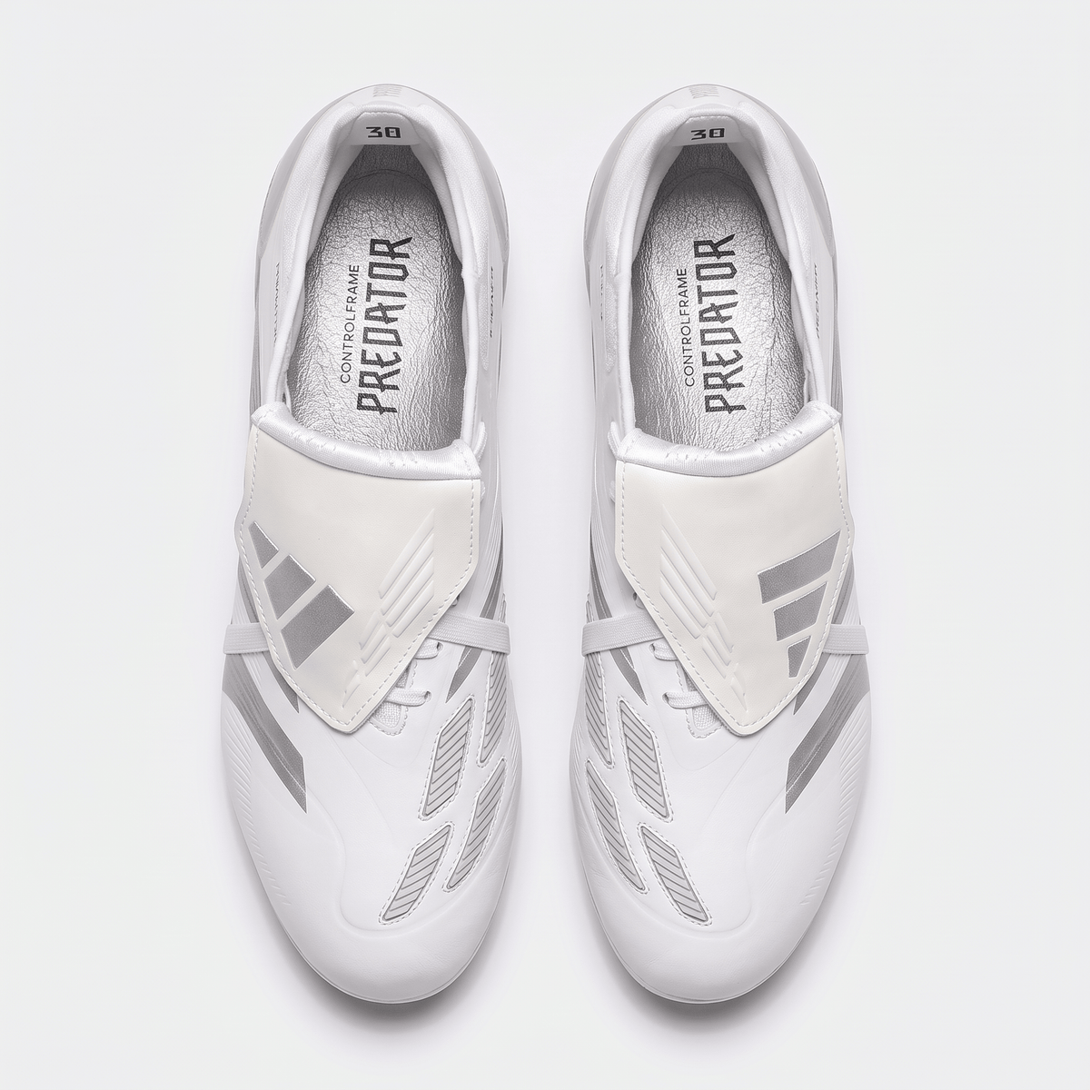 Predator Fold-Over Tongue FG Cloud White / Gold / Cloud White - Elite Boots