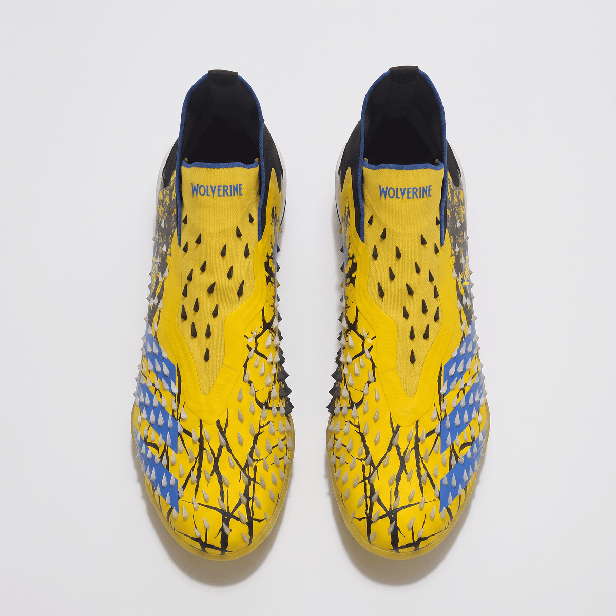 Predator Freak+ TF Yellow / Core Black / Silver Metallic / Bright Blue - Elite Boots