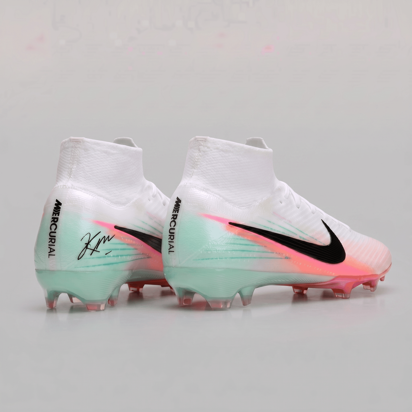 Mercurial Vapor XV Elite FG White / Black / Mint Green / Hyper Pink - Elite Boots