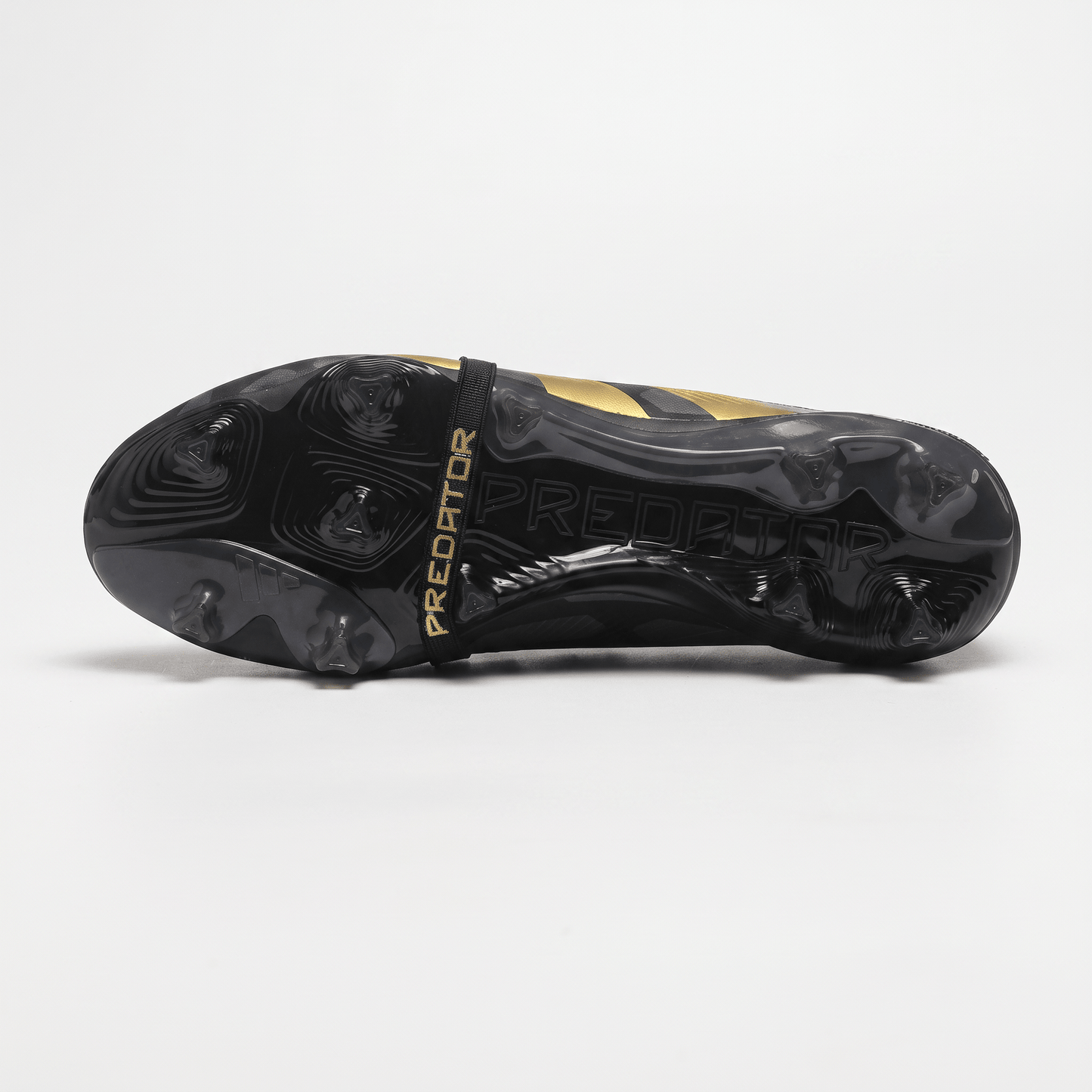 Predator Fold-Over Tongue FG Core Black / Gold Metallic - Elite Boots