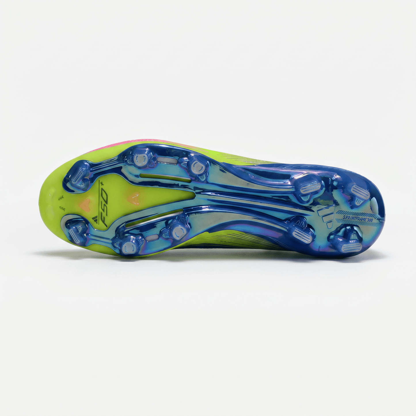 F50 LL Laceless Blue Fusion / Lucid Lemon / Lucid Pink - Elite Boots