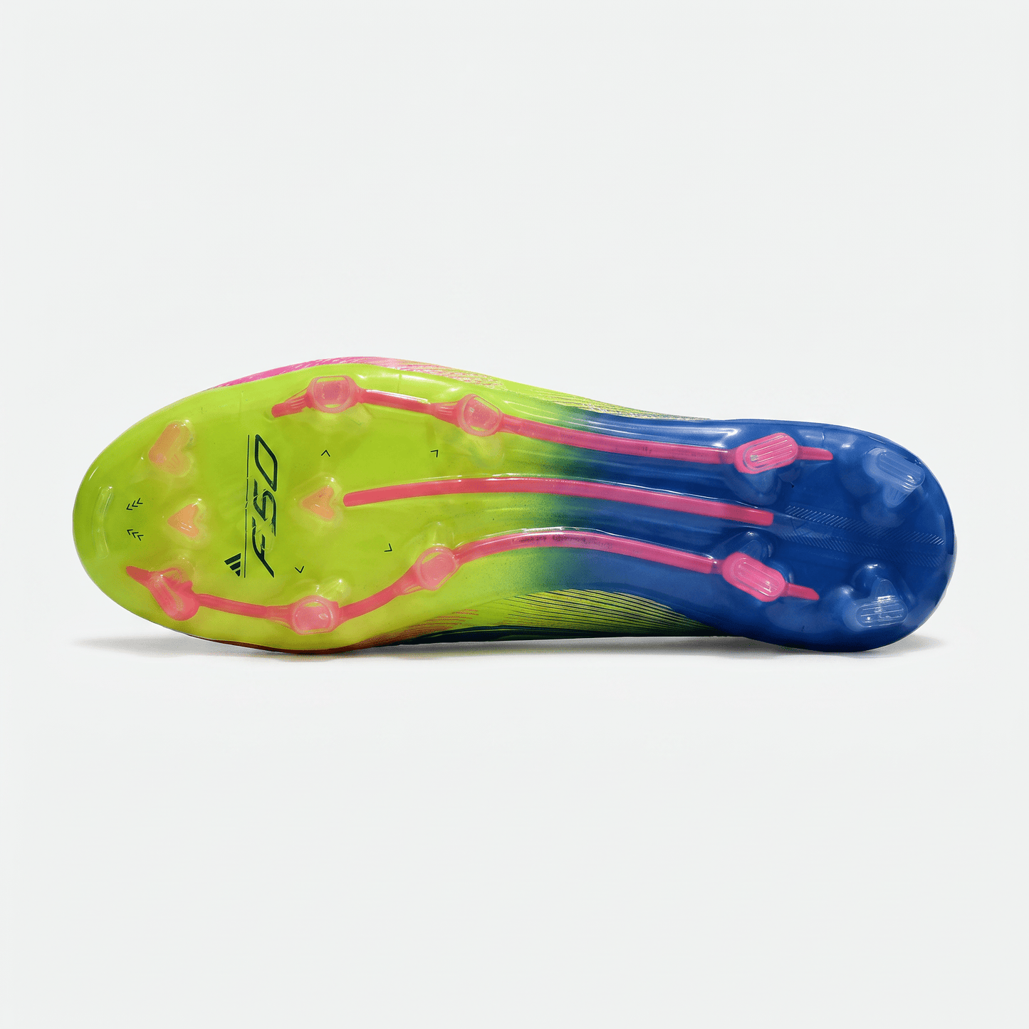 F50 Laceless FG Blue Fusion / Lucid Lemon / Lucid Pink - Elite Boots