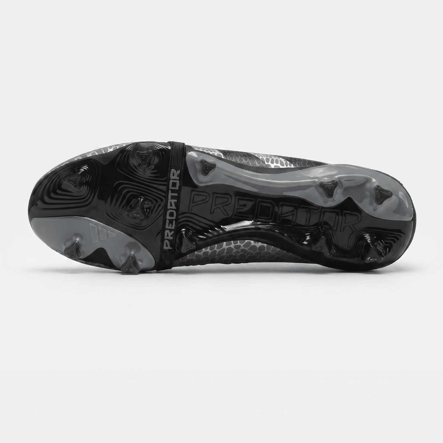 Predator Fold-Over Tongue FG Iron Metallic / Cloud White / Lucid Red - Elite Boots