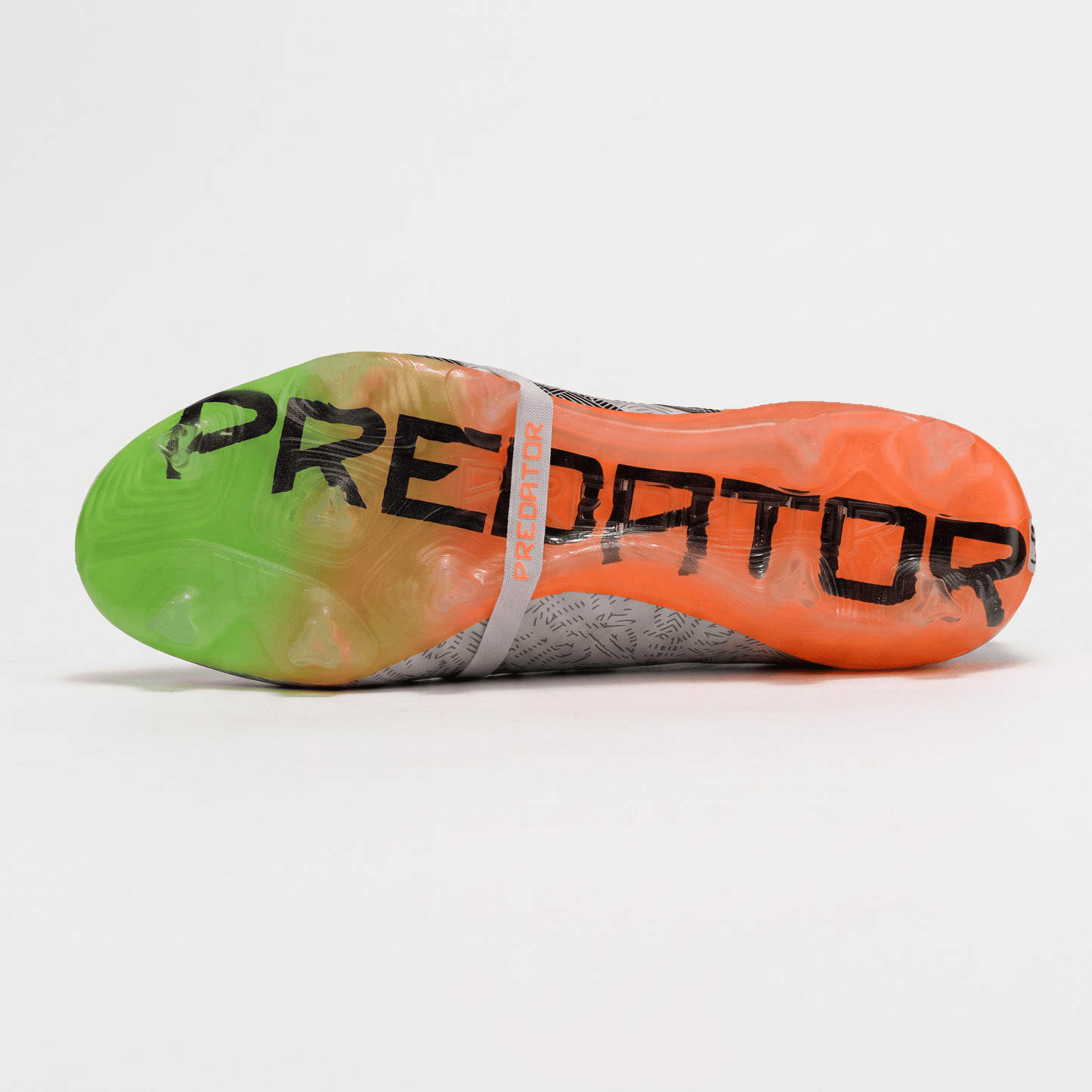 Predator Fold-Over Tongue FG Cloud White / Black / Lemon / Red - Elite Boots