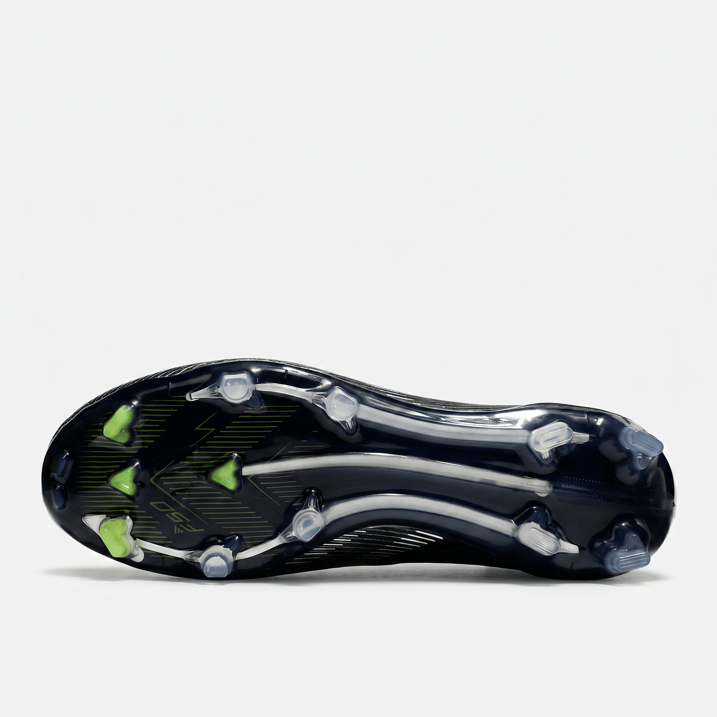 F50 Laceless FG Core Black / Iron Metallic / Lucid Lemon - Elite Boots
