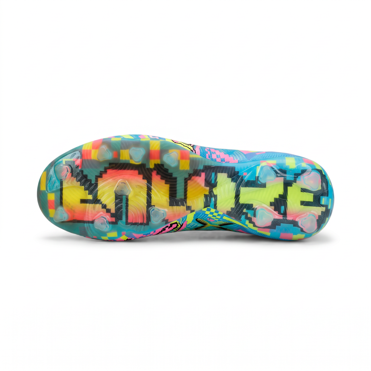 Future 9 Ultimate FG/AG Blue Glimmer / White / Pink Glimmer / Yellow Alert - Elite Boots