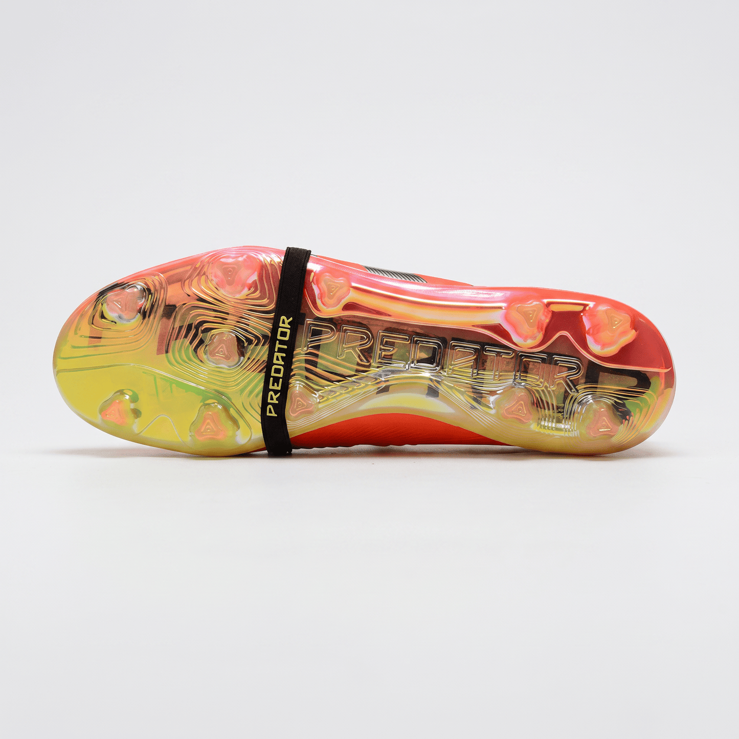 Predator Fold-Over Tongue FG Solar Red / Core Black / Yellow - Elite Boots