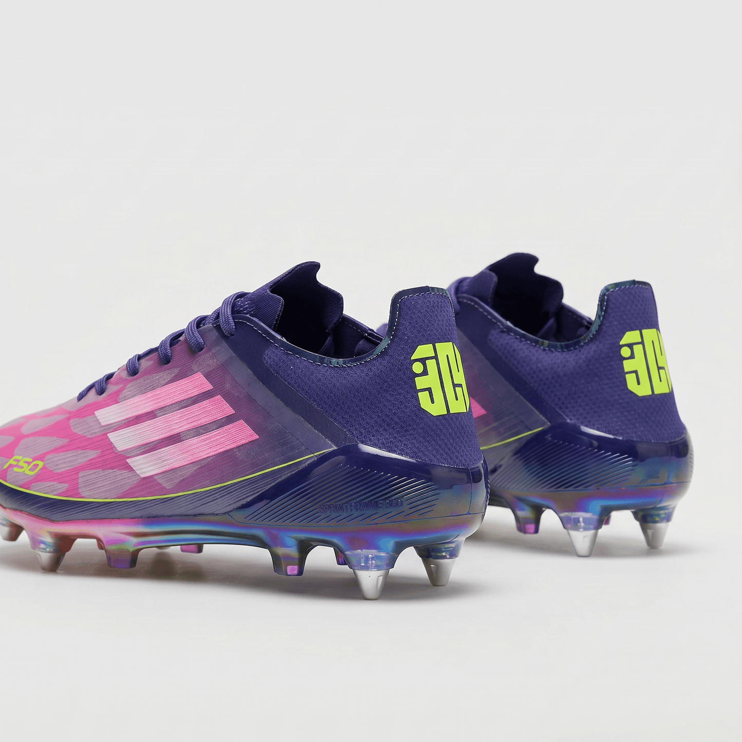 F50 Elite Soft Ground (SG): Unity Purple / Footwear White / Lucid Lemon - Elite Boots