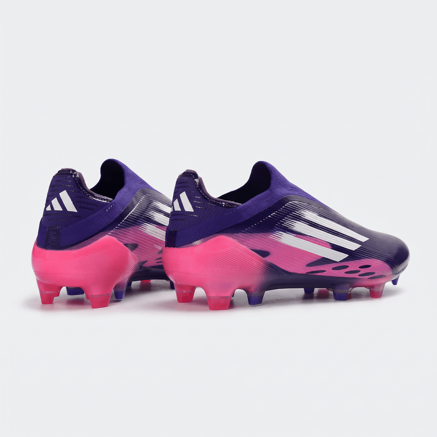 F50+ Laceless FG Unity Purple / Footwear White / Lucid Lemon - Elite Boots