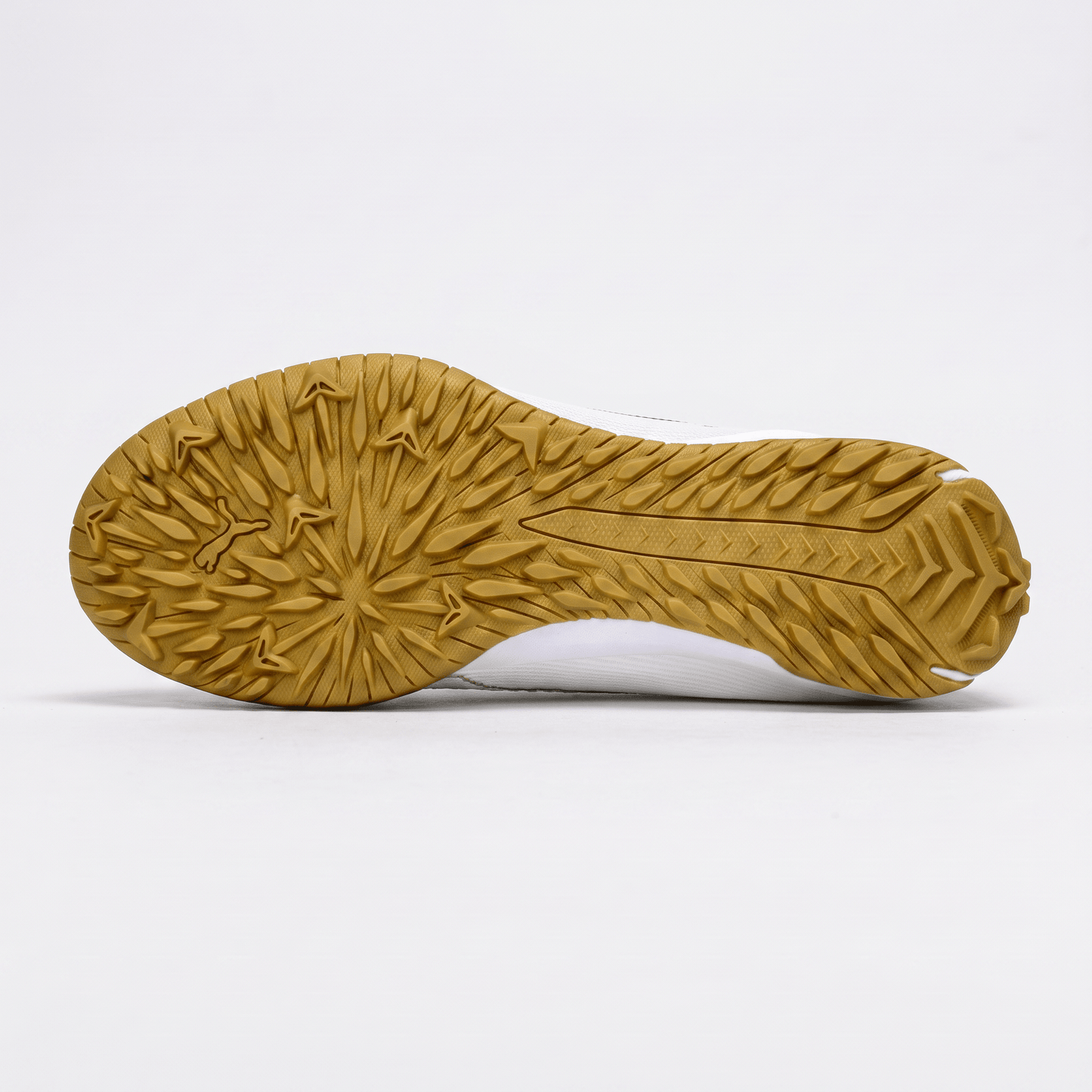 Ultra Ultimate TF White / Metallic Gold / Gum - Elite Boots