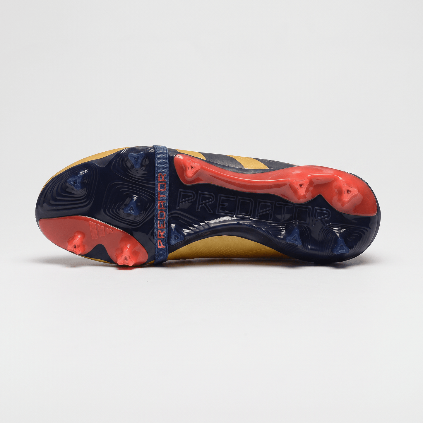 Predator Fold-Over Tongue FG Gold / Core Black / Ink / Solar Red - Elite Boots