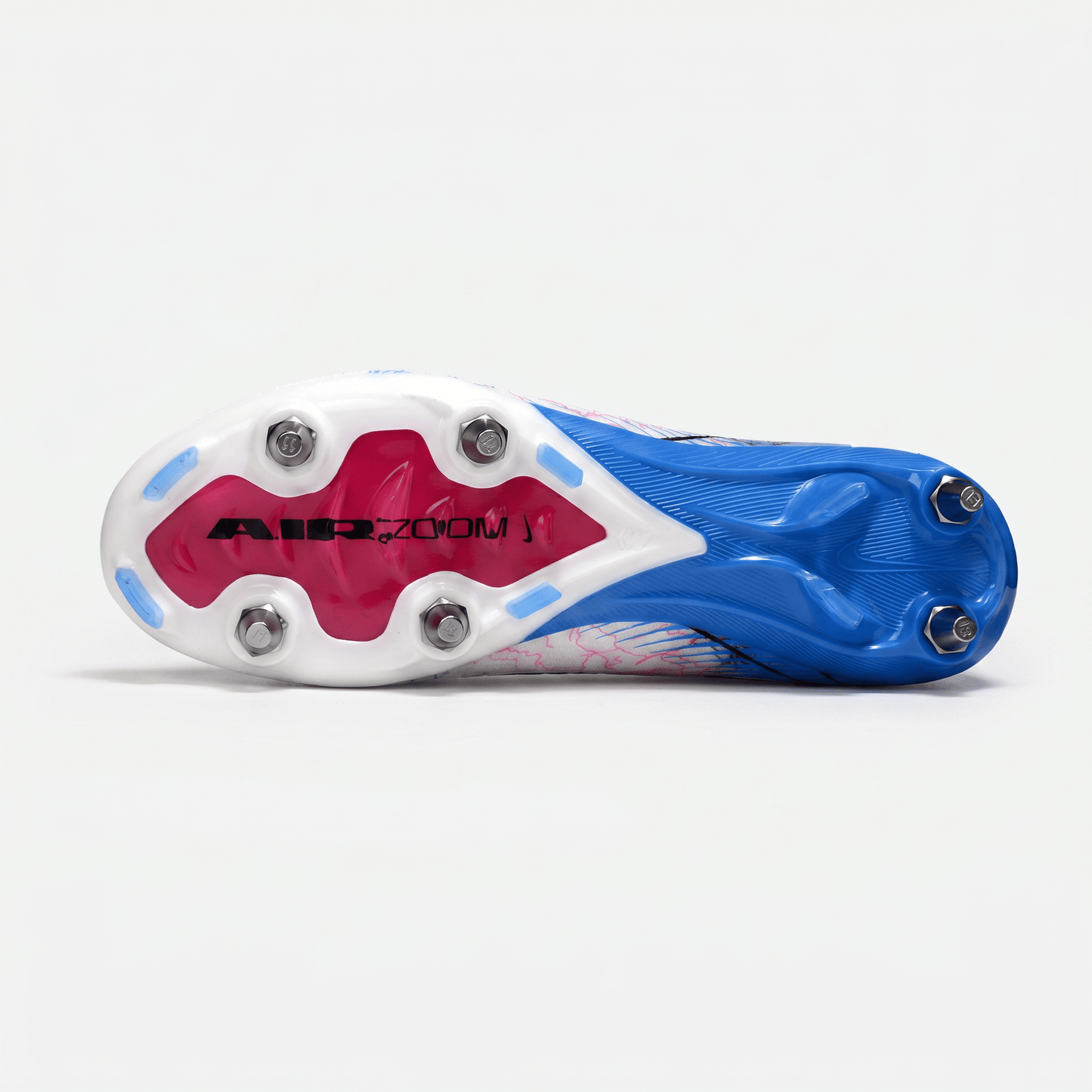 Mercurial Superfly SG White / Blue - Elite Boots