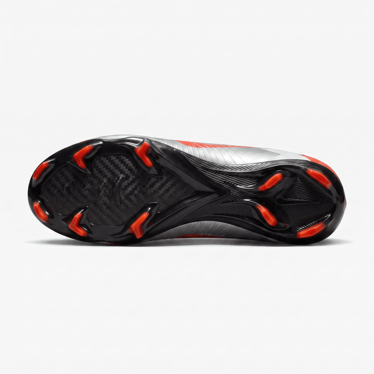 Mercurial Vapor Superfly RGN FG Metallic Silver / Max Orange / Abyss - Elite Boots