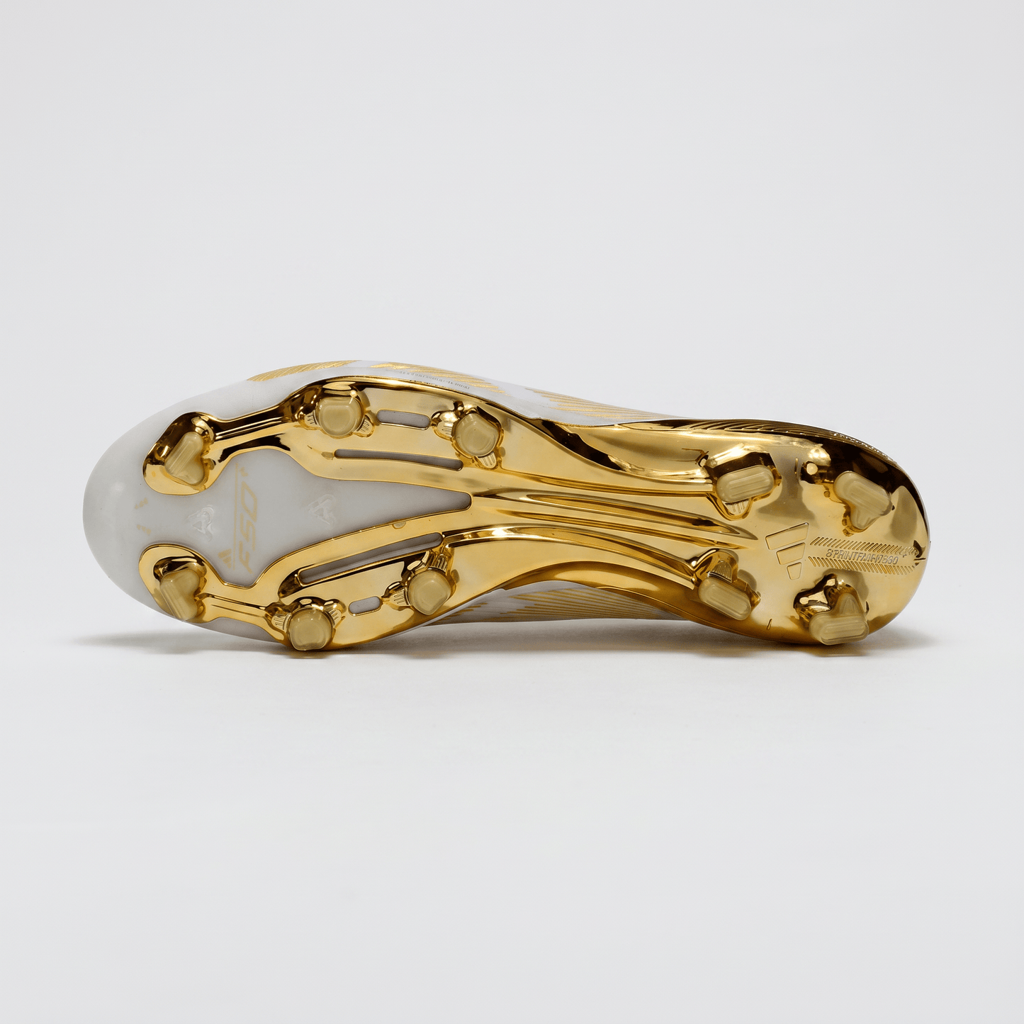 F50 LL Laceless White / Gold Metallic / Footwear White - Elite Boots