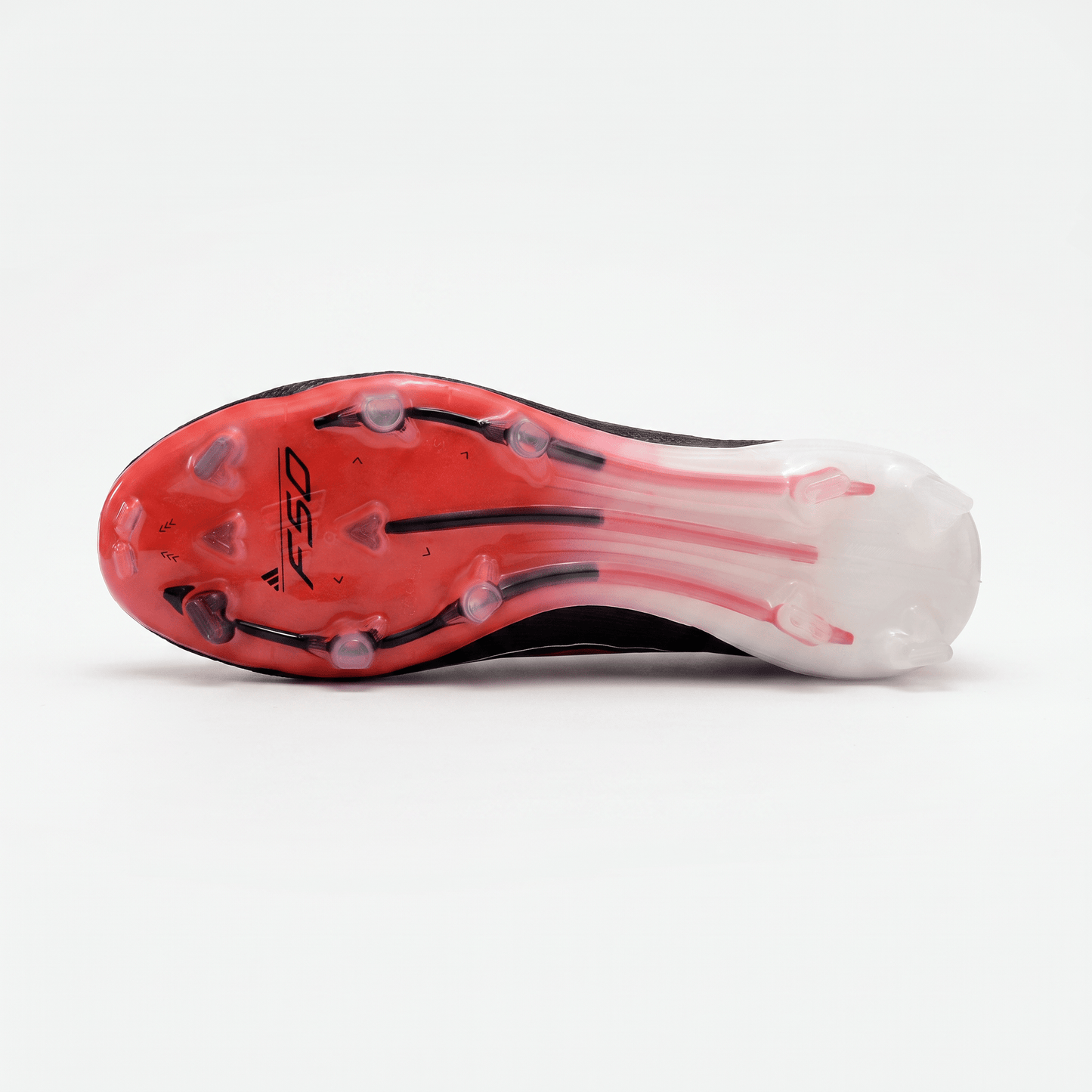 F50 Laceless FG Core Black / Lucid Red / Cloud White - Elite Boots
