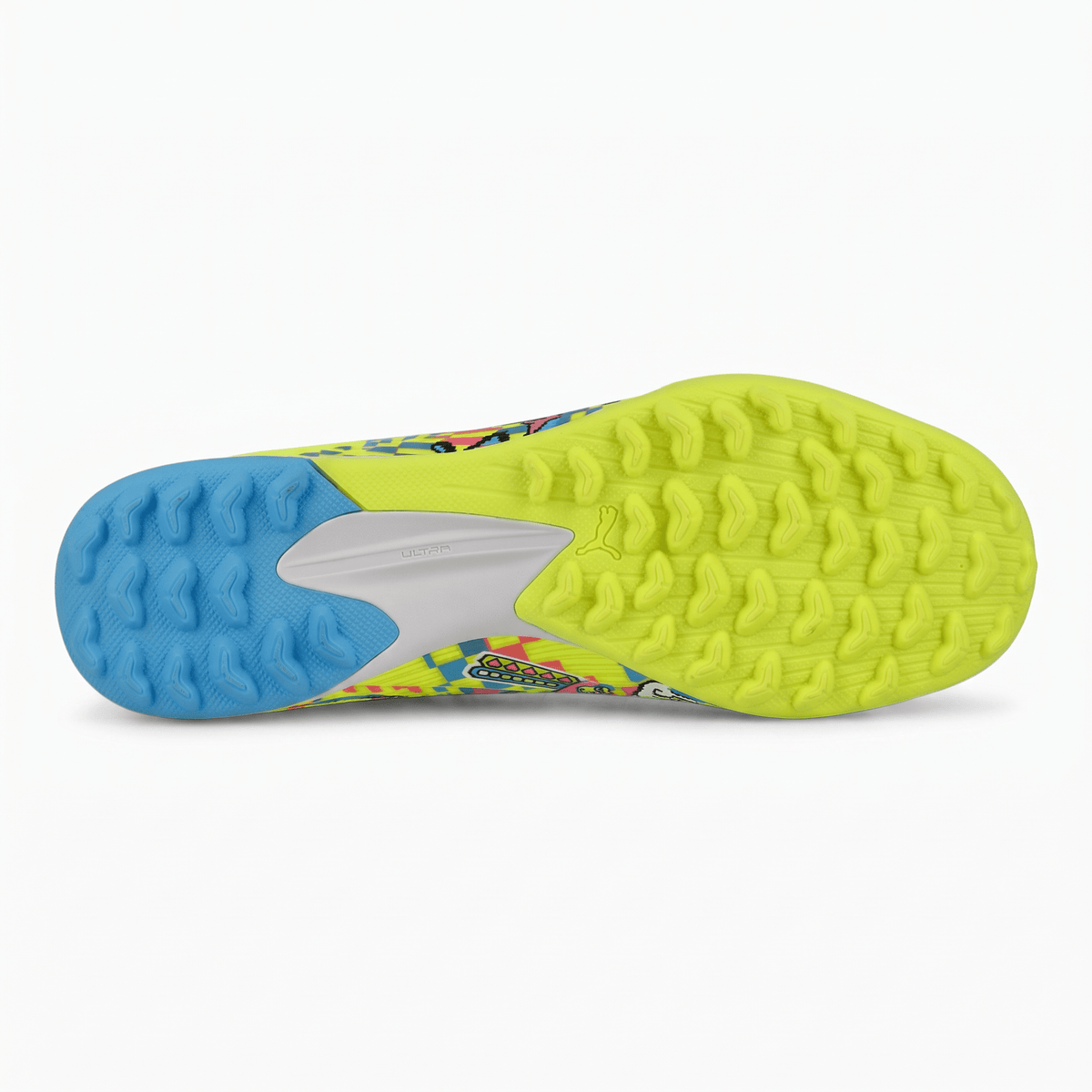 Ultra Nitro 7 Match TT Yellow Alert / White / Blue Glimmer / Pink Glimmer - Elite Boots