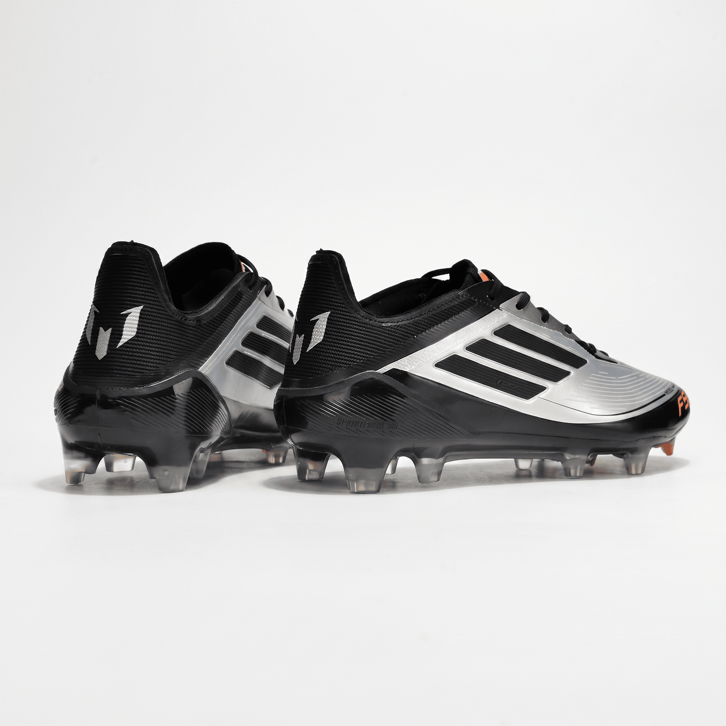 F50 FG Silver Metallic / Core Black / Solar Orange - Elite Boots