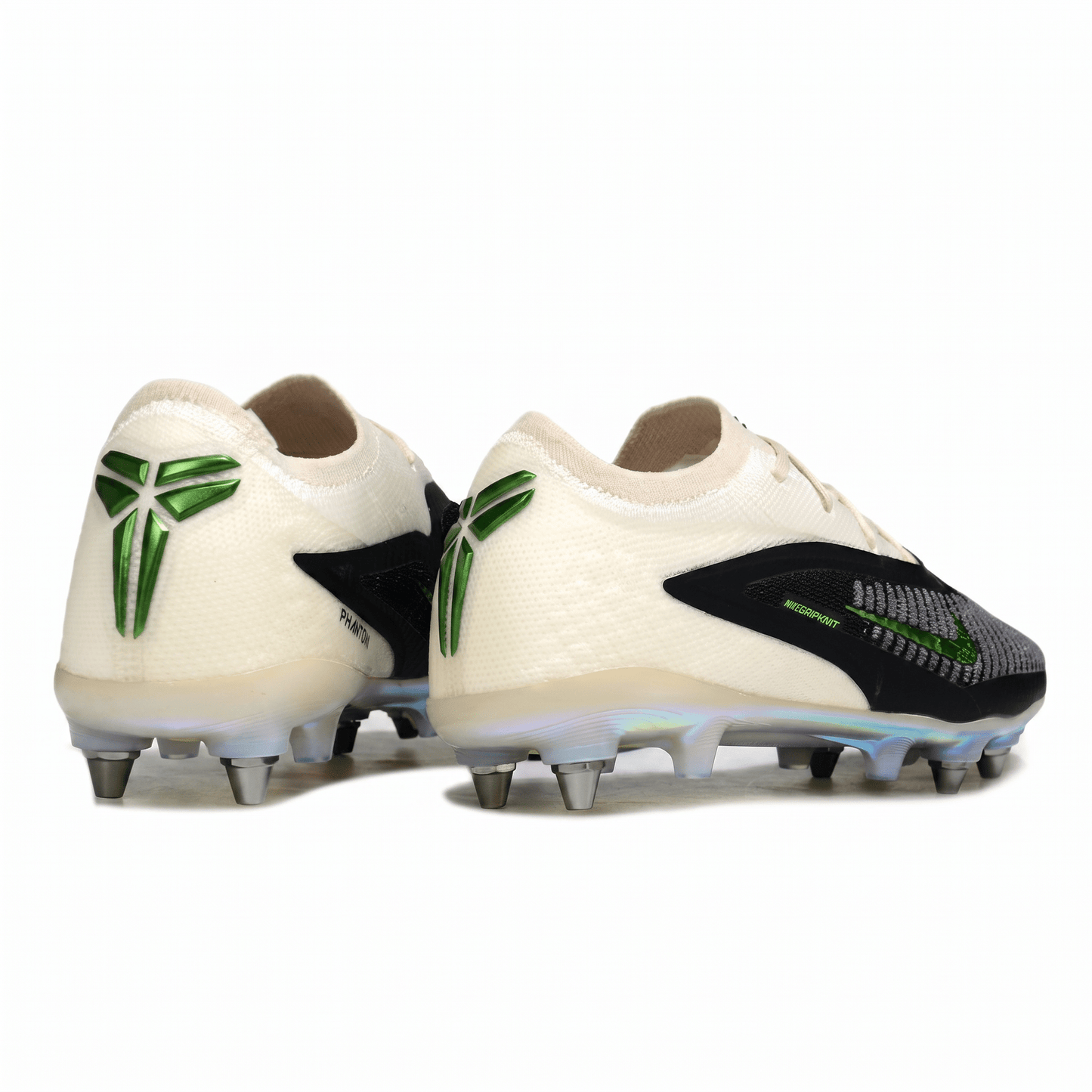 Phantom 6 Low SG-Pro White / Black / Emerald Green - Elite Boots