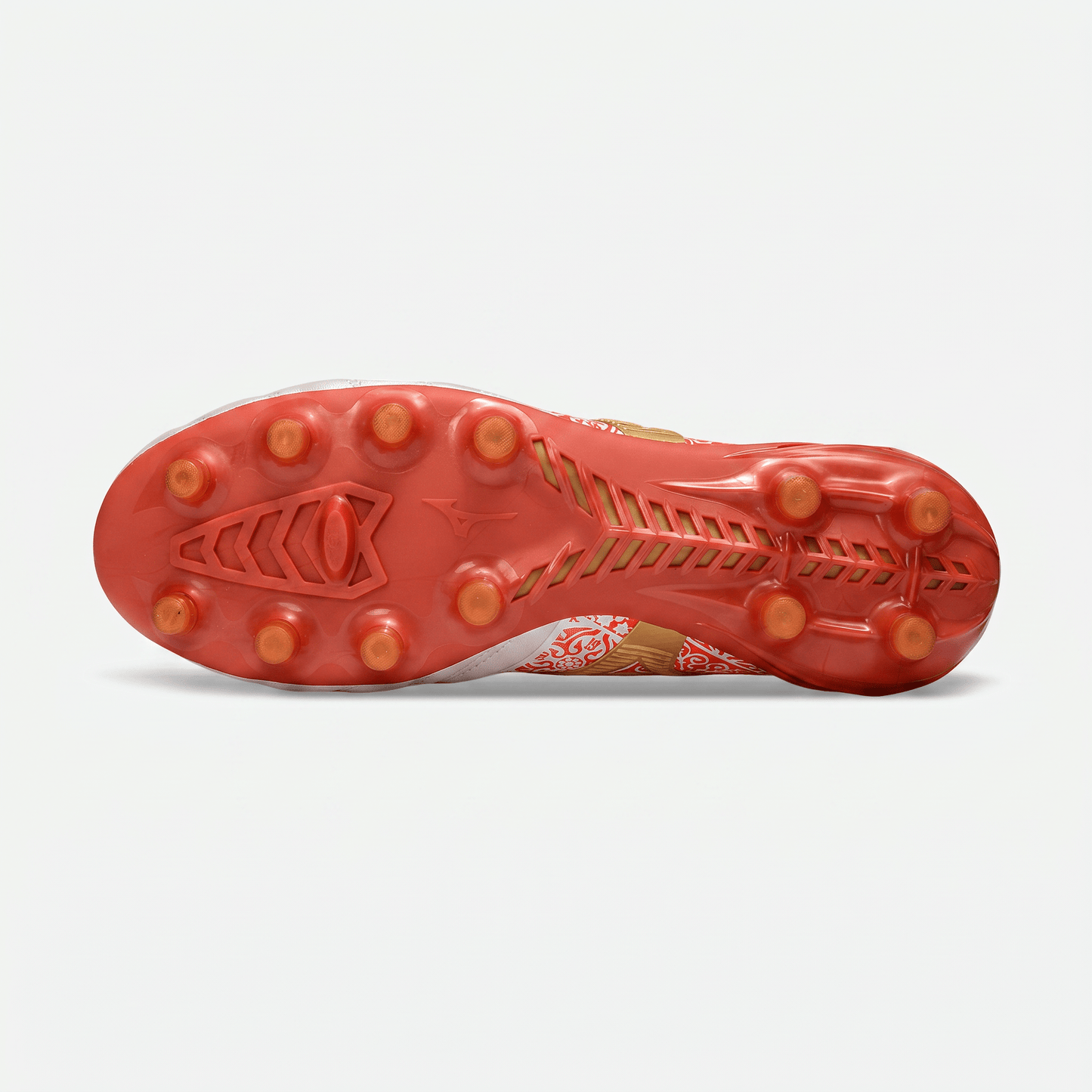 Morelia Neo IV SR4 FG White / Gold / High Risk Red - Elite Boots