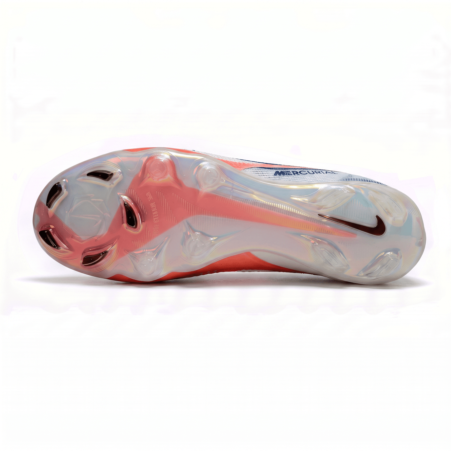 Phantom 6 GX 2 FG Cream White / Chilli Red / Blue - Elite Boots