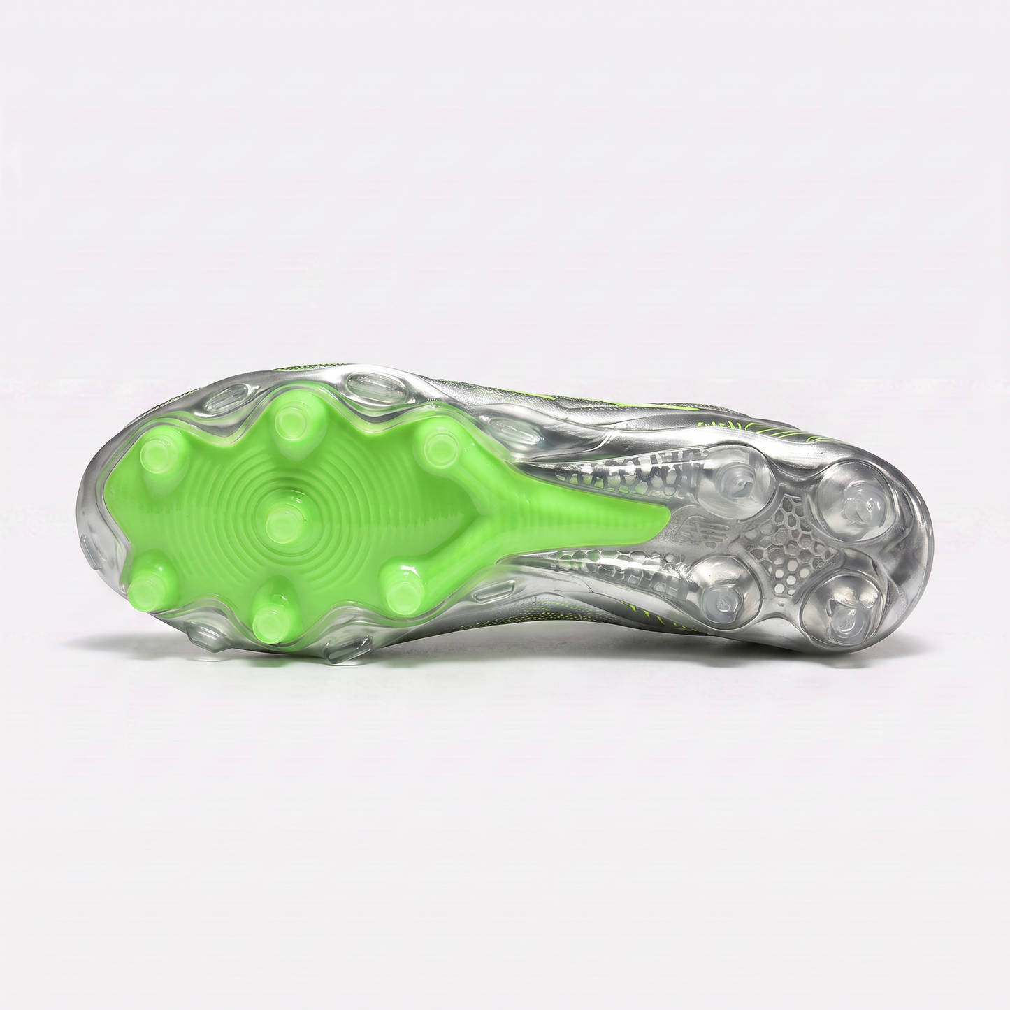Tekela V5 Low Cut FG Silber / Gebleichtes Limettengrün Leuchten