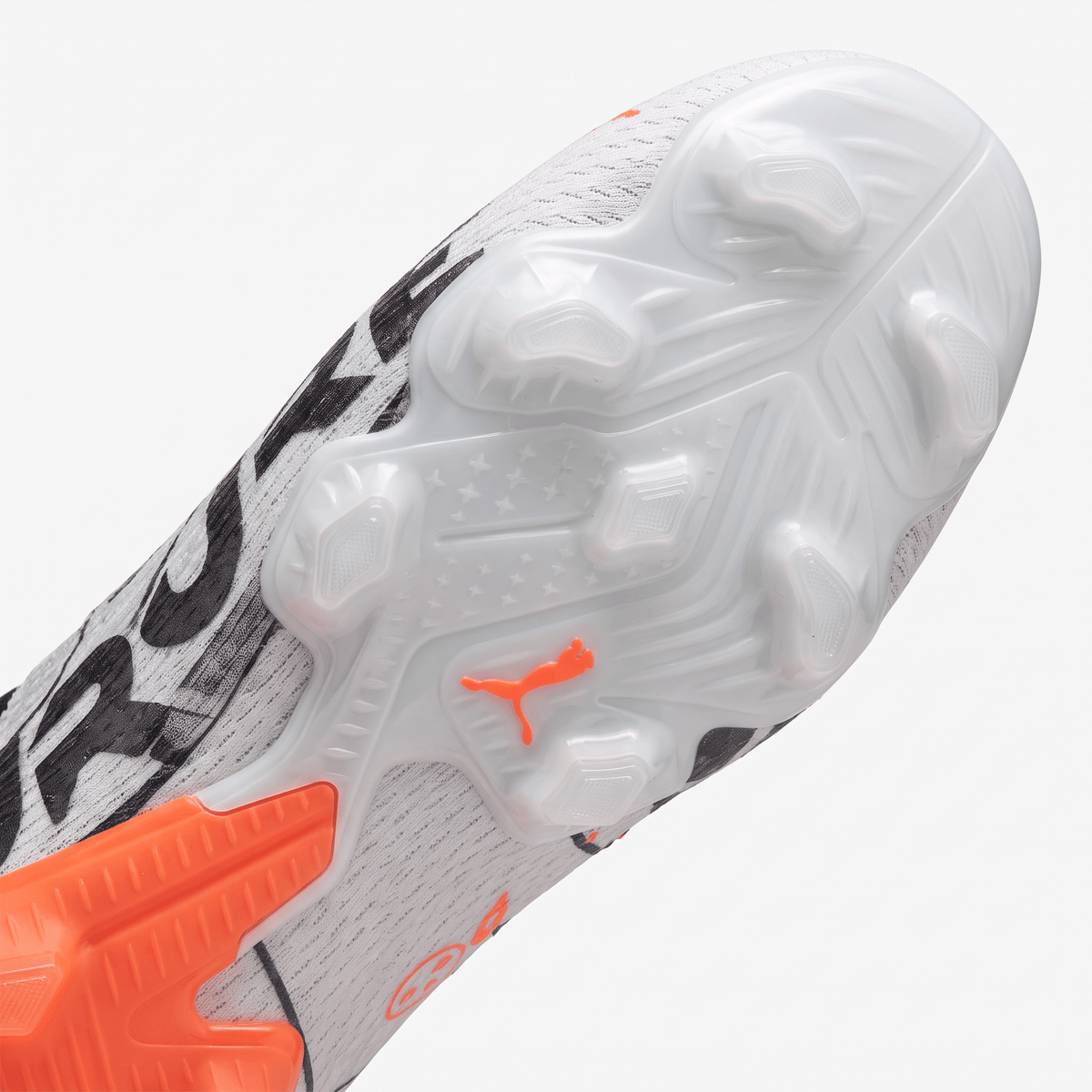 Future Ultimate FG/AG White / Ultra Orange / Asphalt - Elite Boots