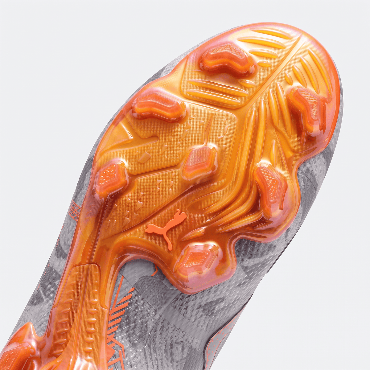 Future 7 Ultimate FG/AG White / Ultra Orange / Silver - Elite Boots