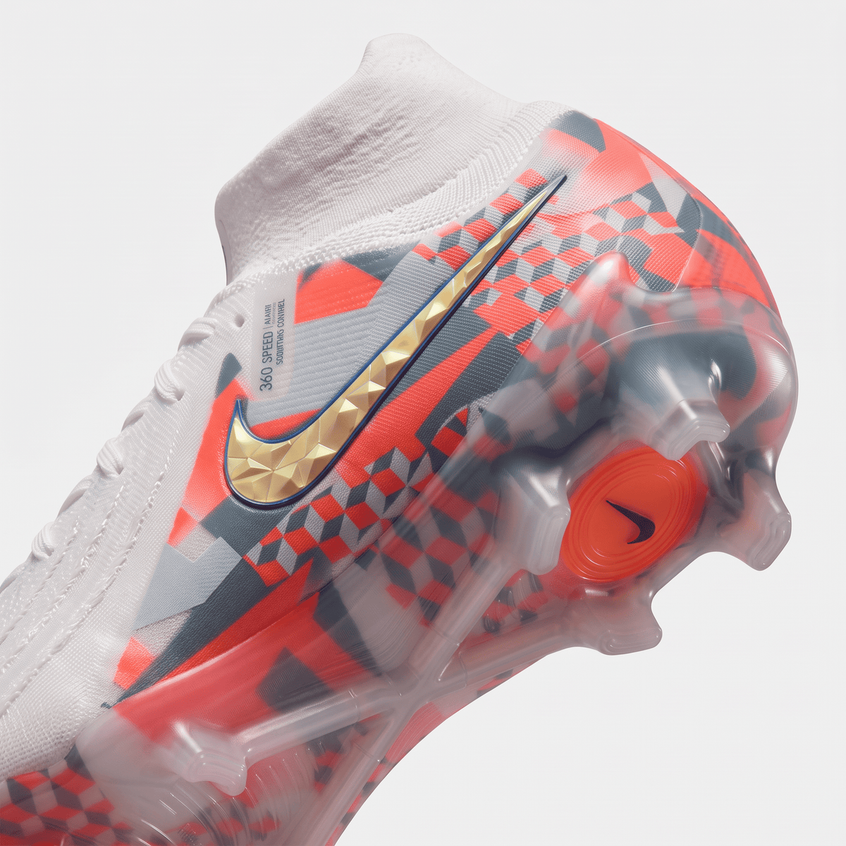 Phantom Luna II FG White / Lite Zitron / Bright Crimson - Elite Boots