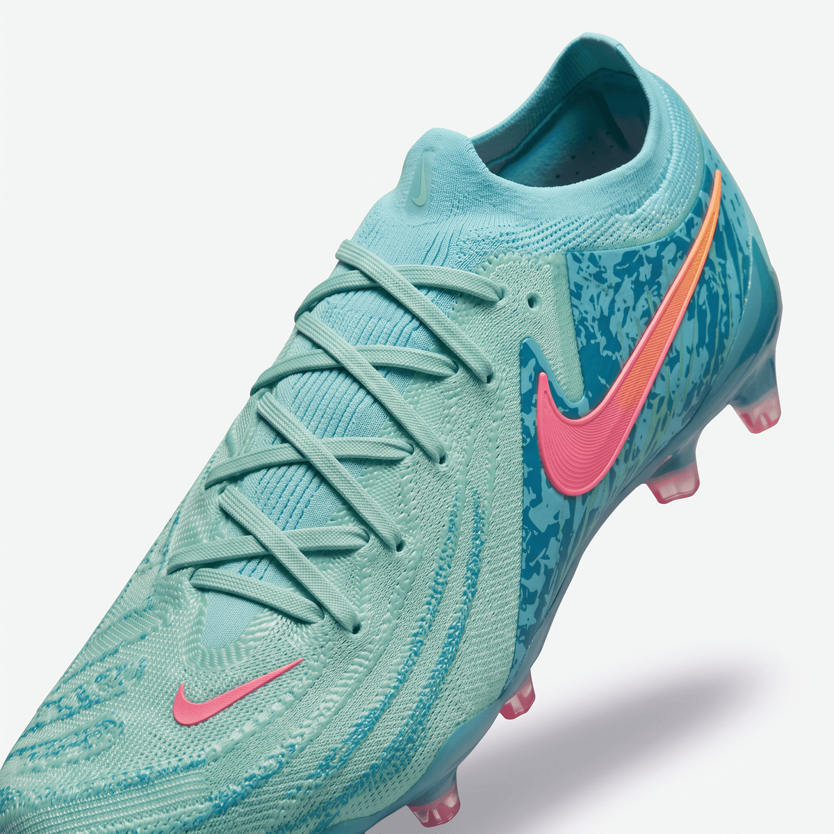 Phantom GX II AG Green Glow / Pink Blast / Teal Nebula - Elite Boots