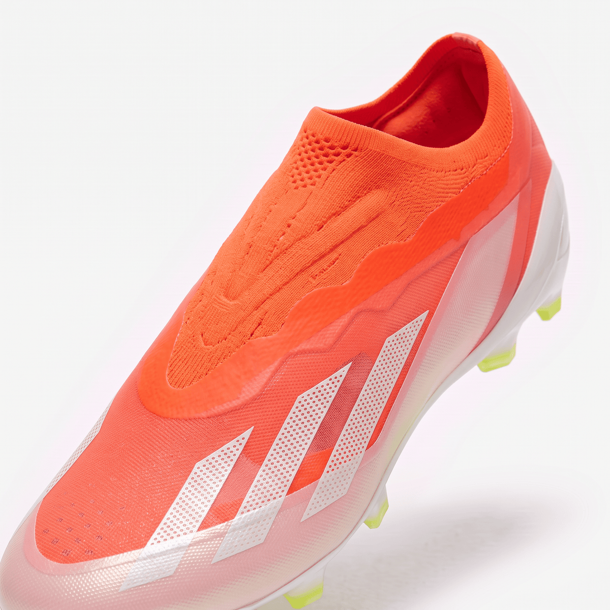 X Crazyfast FG Solar Red / Footwear White / Team Yellow - Elite Boots