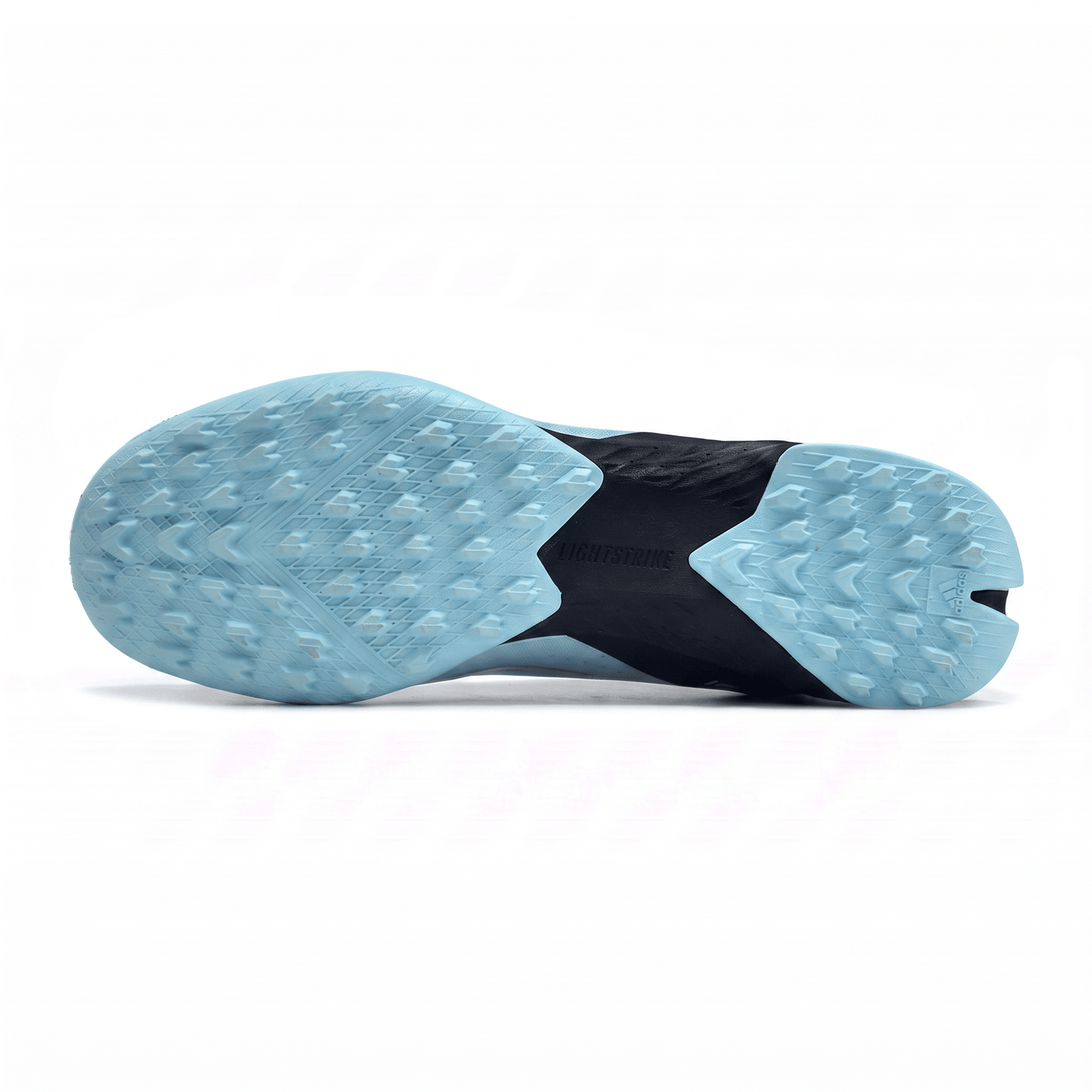 X Crazyfast TF Metallic Silver / Core Black / Bliss Blue - Elite Boots