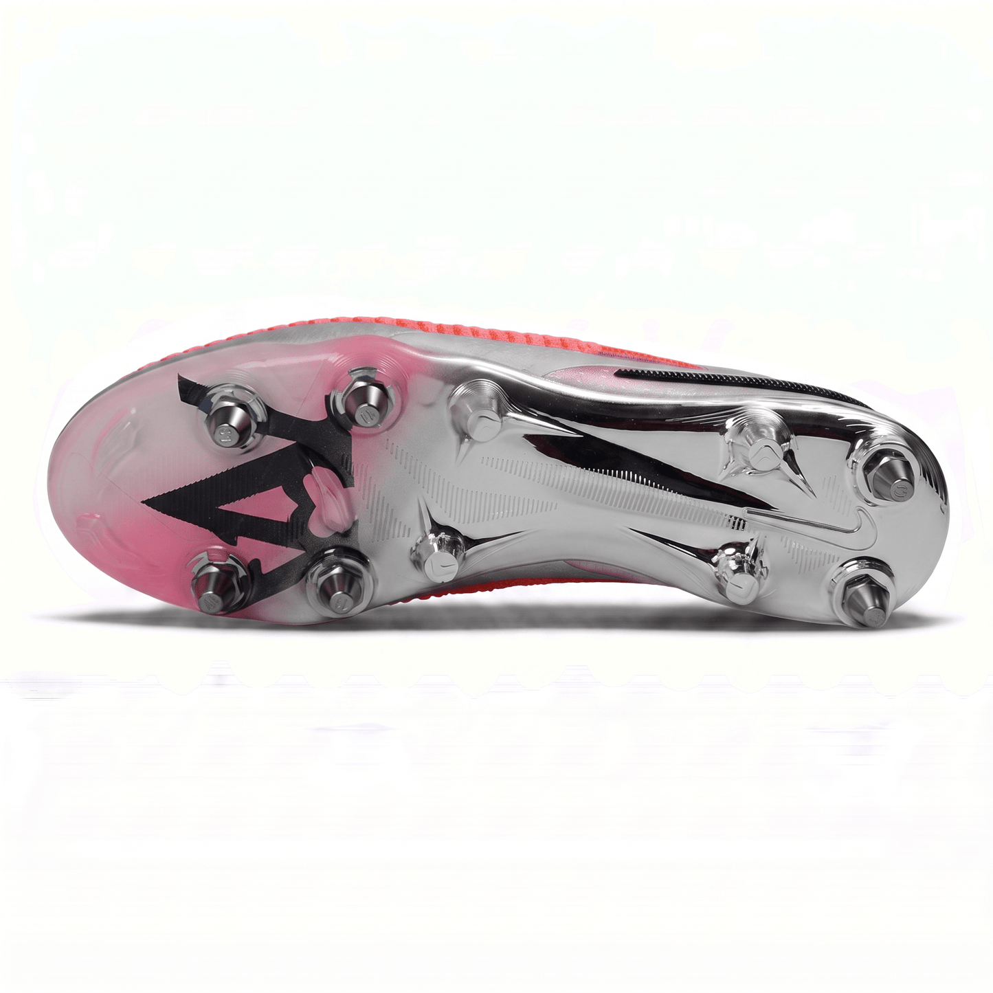 Phantom 6 Low Cut SG-PRO Bright Crimson / Black / Metallic Silver - Elite Boots