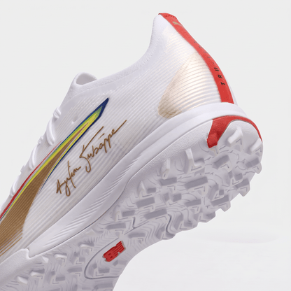 Ultra 5 Ultimate Senna TT White / Gold / Red - Elite Boots