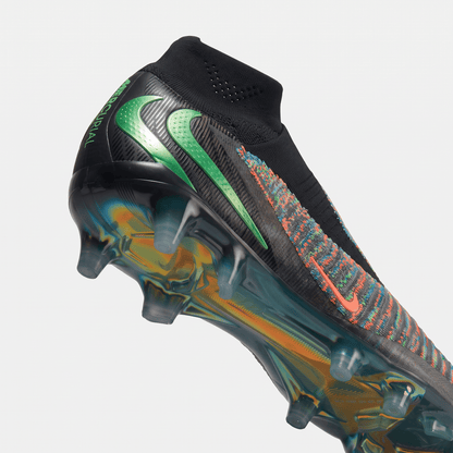 Phantom 6 High FG Multi-Color / Black / Green Strike / Bright Crimson - Elite Boots