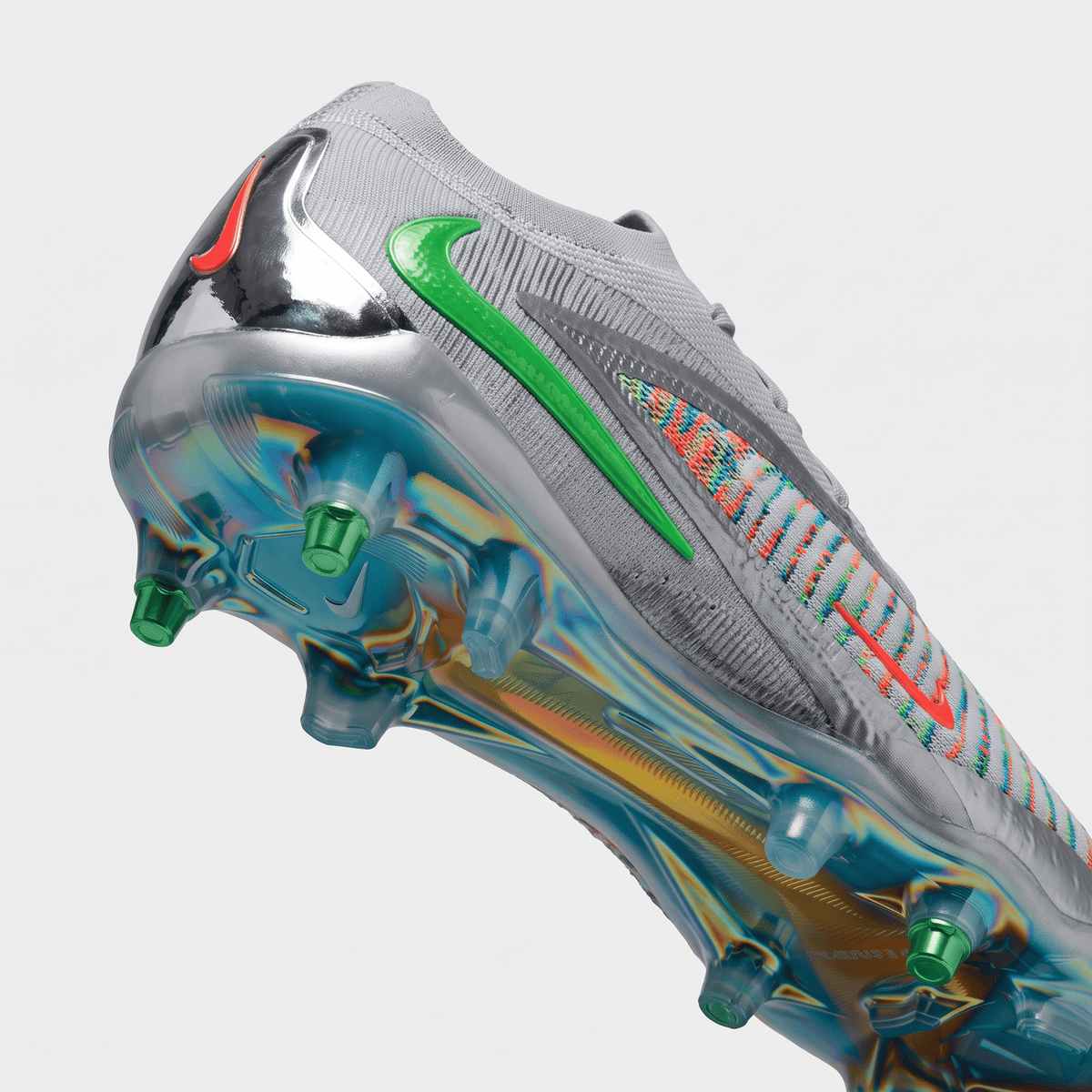 Phantom 6 Low FG Silver / Multi-Color / Strike / Crimson - Elite Boots