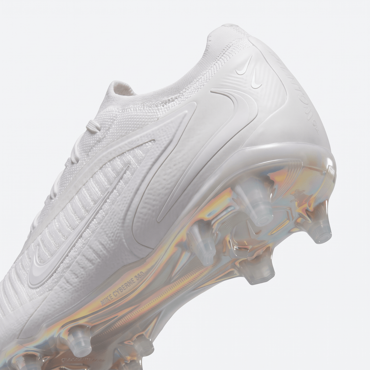Phantom 6 Low FG White / White / Metallic Silver - Elite Boots