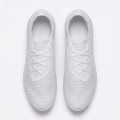 Phantom 6 Low FG White / White / Metallic Silver - Elite Boots