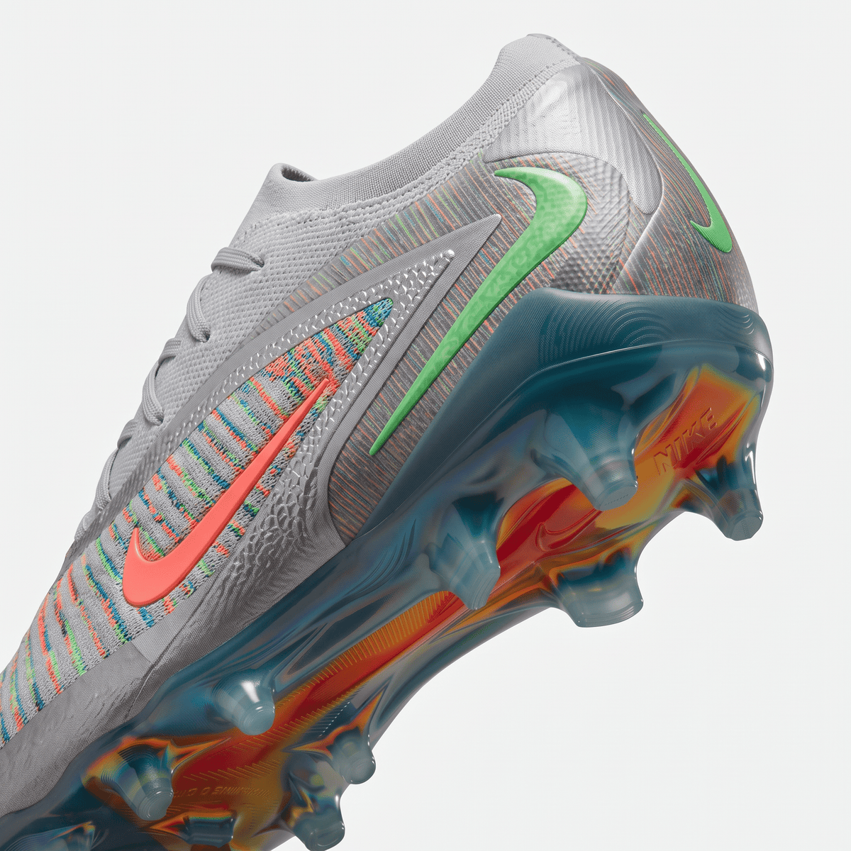 Phantom 6 Low FG Silver / Multi-Color / Strike / Crimson - Elite Boots