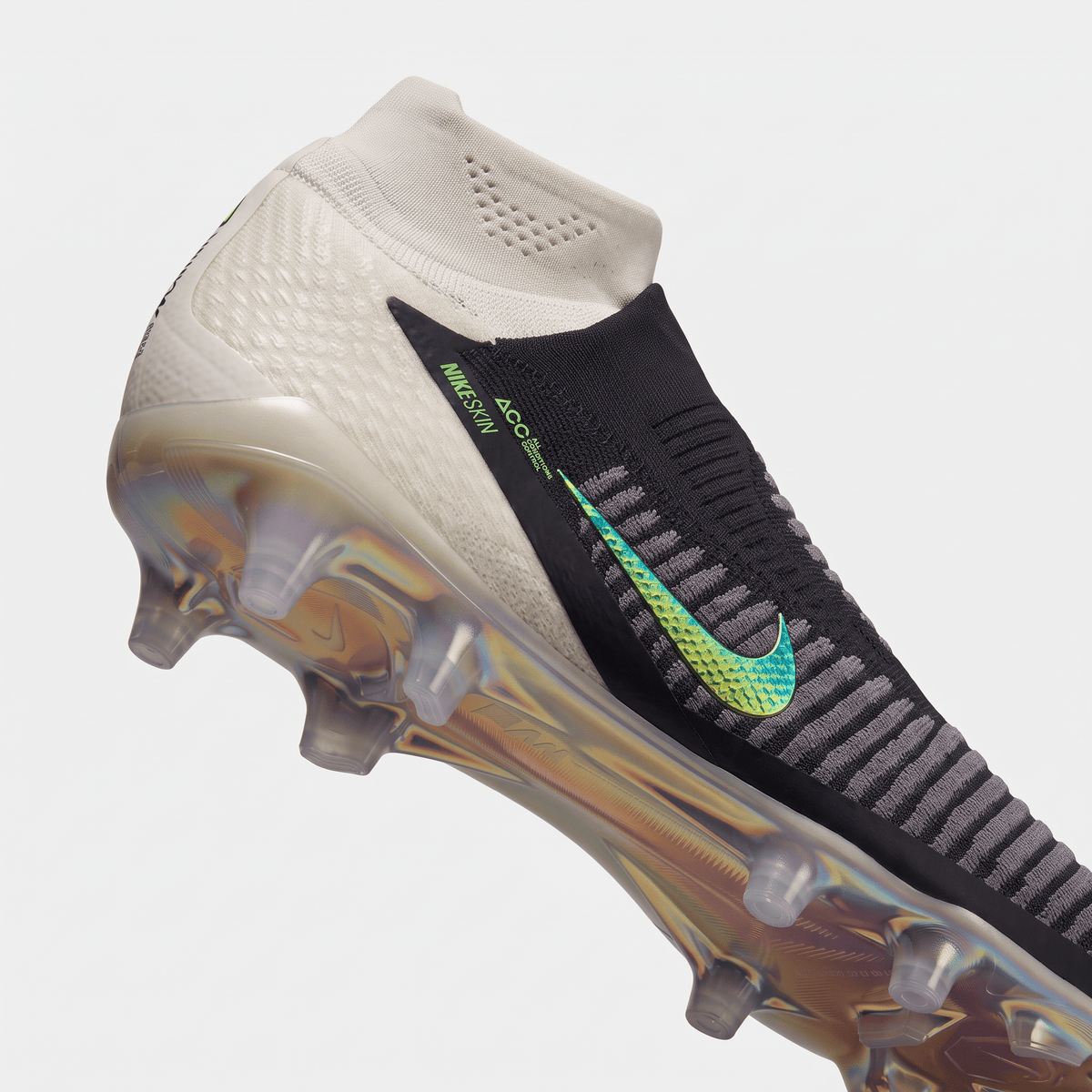 Phantom 6 High FG Phantom / Black / Green Glow / Sail - Elite Boots