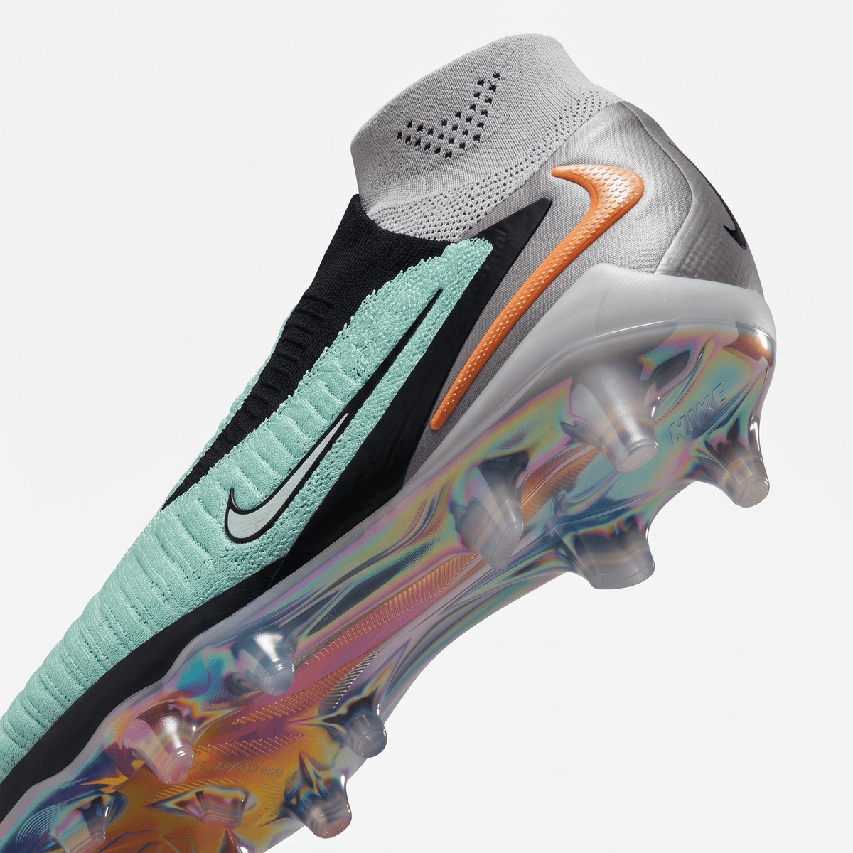 Phantom 6 GX DF Barely Green / Black / Gridiron / Metallic Silver - Elite Boots