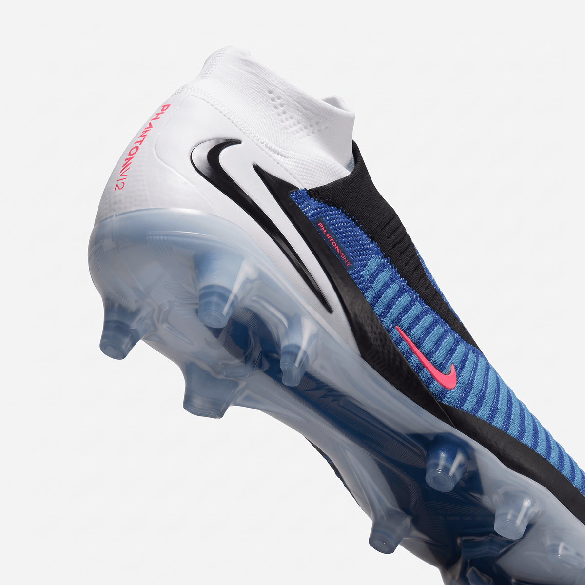 Phantom 6 High Racer Blue / Pink Blast / White - Elite Boots