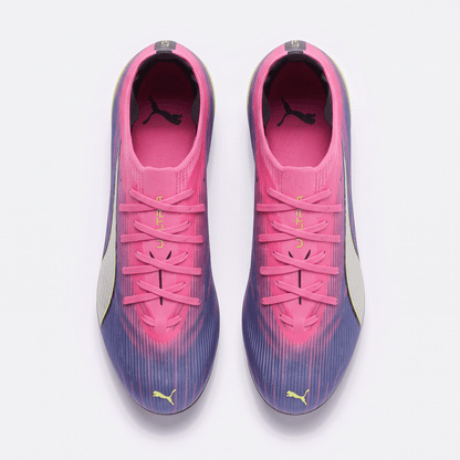 Ultra 6 Carbon Nitro FG Ultra Blue / Pink / Lime Squeeze / White - Elite Boots