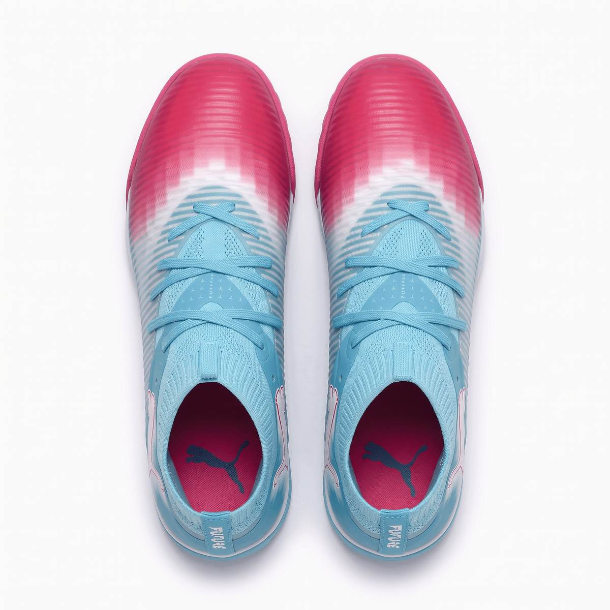 Future 8 Match TT Hero Blue / White / Sunset Pink - Elite Boots